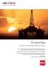 Oil and Gas. Powered by Infor 10 SunSystems Enterprise Financials