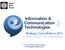 Information & Communication Technologies