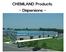 CHEMLAND Products. - Dispersions -