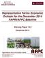 AFPC. Representative Farms Economic Outlook for the December 2014 FAPRI/AFPC Baseline. Working Paper 14-2 December 2014