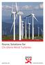 Fosroc Solutions for On-shore Wind Turbines.