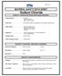 MATERIAL SAFETY DATA SHEET. Sodium Chloride. Section 01 - Chemical And Product And Company Information