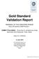 Gold Standard Validation Report