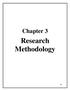 Chapter 3. Research Methodology