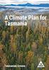 A Climate Plan for Tasmania