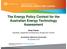 The Energy Policy Context for the Australian Energy Technology Assessment