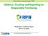 Webinar: Tracking and Reporting on Responsible Purchasing