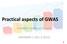Practical aspects of GWAS