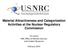 Material Attractiveness and Categorization Activities at the Nuclear Regulatory Commission