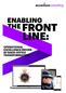 ENABLING THE FRONT LINE: OPERATIONAL EXCELLENCE DRIVEN BY BACK-OFFICE TRANSFORMATION