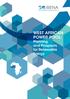 WEST AFRICAN POWER POOL: Planning and Prospects for Renewable Energy