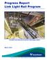 Progress Report Link Light Rail Program