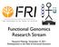 Functional Genomics Research Stream. Research Meeting: November 15, 2011 Developments in the Field of Functional Genomics