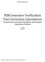 PJM Generator Verification Test Correction Calculations Temperature Correction Calculations and Example: Combustion Turbines