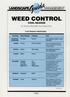 WEED CONTROL COOL-SEASON. Cool Season Herbicides. Ammate DuPont Non-selective rights of way herbicide