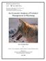 An Economic Analysis of Predator Management in Wyoming