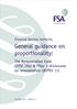 General guidance on proportionality: