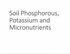 Soil Phosphorous, Potassium and Micronutrients