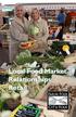 Local Food Market Relationships: Retail