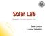 Solar Lab. Geographic Information Systems (GIS) Sara Lucca Luana Valentini