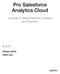 Pro Salesforce Analytics Cloud