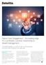 Digital Client Engagement the leading edge for a profitable customer relationship in Wealth Management