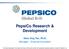 PepsiCo Research & Development