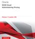 Oracle. SCM Cloud Administering Pricing. Release 13 (update 18B)