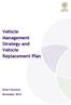 Vehicle Management Strategy and Vehicle Replacement Plan