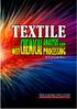 TEXTILE CHEMICAL ANALYSIS AND TEXTILE WET / CHEMICAL PROCESSING