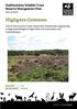 Highgate Common. Staffordshire Wildlife Trust Reserve Management Plan 2012 to 2022