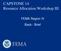 CAPSTONE 14 Resource Allocation Workshop III. FEMA Region IV Back - Brief