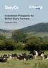 Investment Prospects for British Dairy Farmers. September 2009