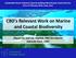 CBD's Relevant Work on Marine and Coastal Biodiversity