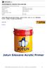 Jotun Siloxane Acrylic Primer, Jotun U.A.E. Ltd. (L.L.C.), Markets: U.A.E., Qatar, Kuwait and Bahrain