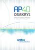 AP40. Advanced acrylic dispersion. for deep penetrating primers