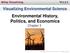 Environmental History, Politics, and Economics Chapter 3