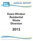Essex-Windsor Residential Waste Diversion