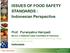ISSUES OF FOOD SAFETY STANDARDS : Indonesian Perspective