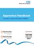 Apprentice Handbook. A Guide for Apprenticeships at NHSBT