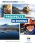 PROSPECTS IN MINING MINING PRODUCTS + INNOVATION.