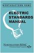 NORTHEASTERN REMC ELECTRIC STANDARDS MANUAL