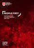PEOPLE FIRST THE PEOPLE AND CULTURE STRATEGY SHAPING A BETTER WORLD SINCE 1845