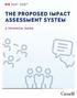 THE proposed IMPACT ASSESSMENT SYSTEM. A Technical Guide