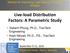 Live-load Distribution Factors: A Parametric Study
