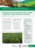 Managing heavy clay soils to improve grain cropping in a high rainfall environment