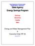 Texas Department of Criminal Justice Quarterly Report January 2017 State Agency Energy Savings Program Electricity Natural Gas Gasoline Water