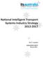 National Intelligent Transport Systems Industry Strategy