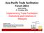 Implementing Trade Facilitation: Institutions and Initiatives in Malaysia