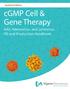 cgmp Cell & Gene Therapy